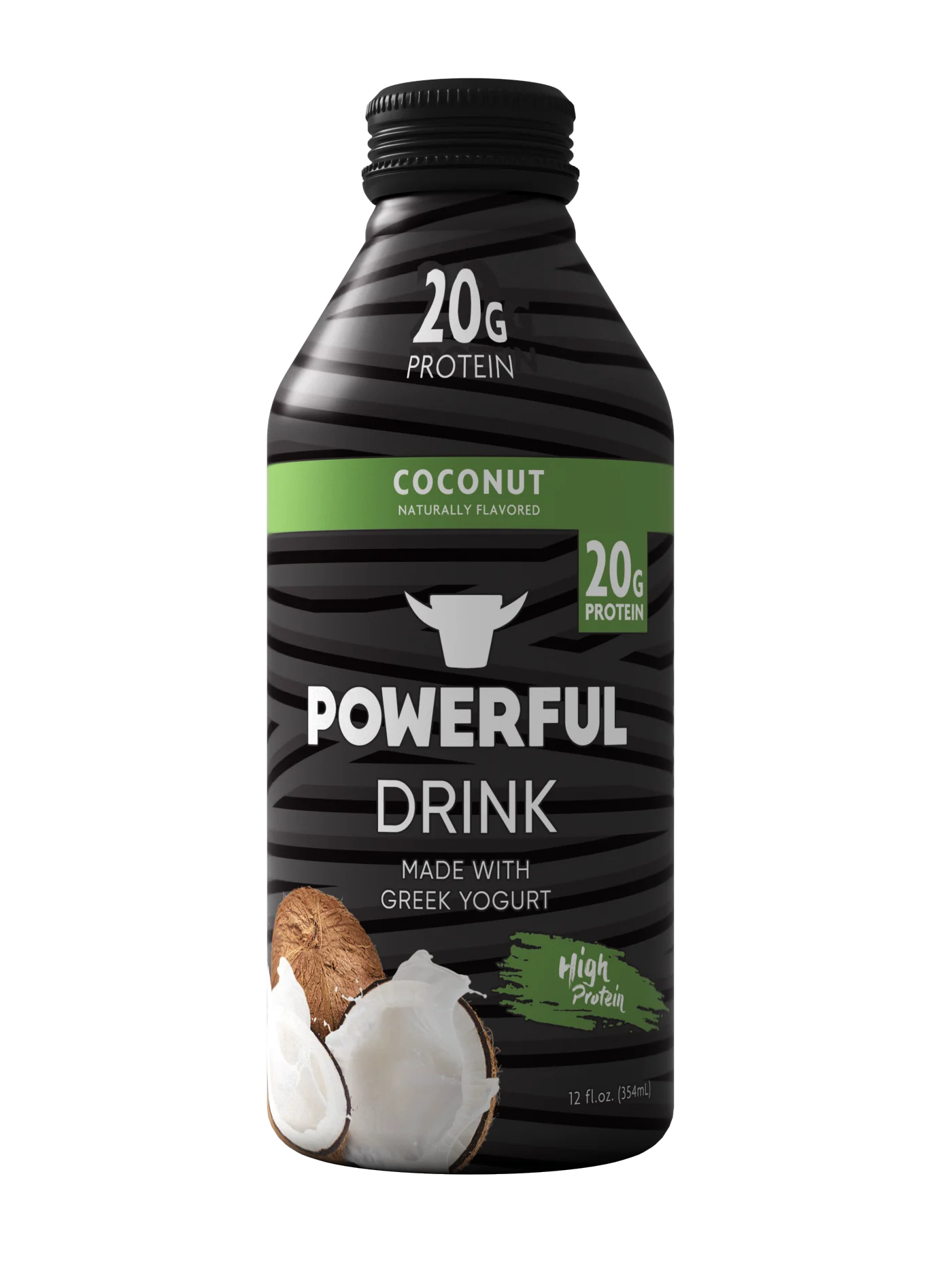 high protein greek yogurt & meal replacement drink - coconut