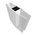 Plastic Shower Glass Door Waterproof Magnetic Seal Strip