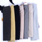 Glitter Scarf Hijab Scarf Hijab Fashionable Solid Color Bling Glitter Knitting Scarf Muslim Arab Headscarf Hijab