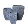 [Kiddo]- Atlantis Pottery - Rustic Pots - Antique Planter - Sandblast Pot - Large Outdoor Planters - Clay Bowl - Round Jar