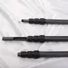 Customized 3k matt twill 35ft carbon fiber telescopic pole