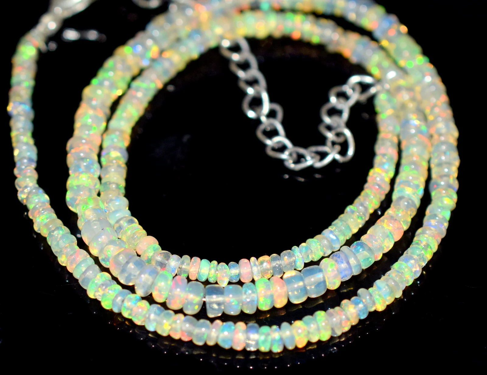 Gemstones Jewelry Beauty Aaa Grade Quality Ethiopian Opal Beads