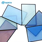 Wholesale Window wall 5mm dark grey heat reflective glass price
