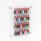 Luxury Wall Mounted Acrylic Nail Polish Nail Varnish Bottle Shelf Holder