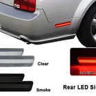 Clear Smoke LED Side Bumper Mustang 2005-2009