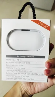BT 5.0 TWS M1 Earbuds with Charging Case - ANKUX.COM