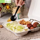 Compartment Disposable To Go Boxes Restaurant