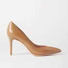 New stylish OEM latest design custom color classic leather style women high heel dress shoes
