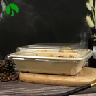 Disposable Plates Plate Disposable Disposable Food Packing Microwavable Sugarcane Bamboo Plates