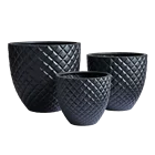 Best Selling Items Light Weight Cement Flower Pot Planter High Quality Painted Large Size For Outdoor Plant Garden