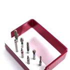 reverse teeth preparation dental surgical burs kit
