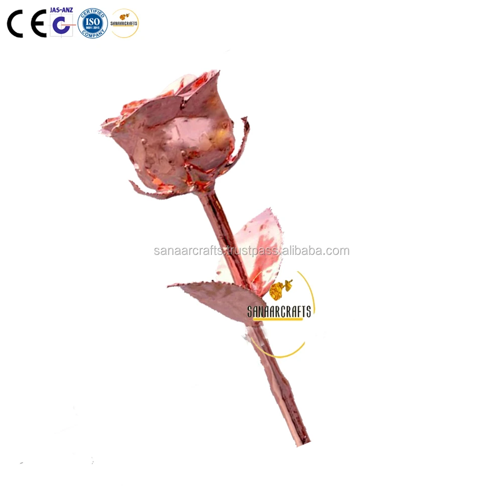 beautiful gift natural copper rose