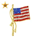 Custom Cheap Die Casting Zinc Alloy Country Flag Pin for Metal Crafts