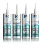 China factory price silicone wholesale adhesive oxime sealant neutral rubber black white grey
