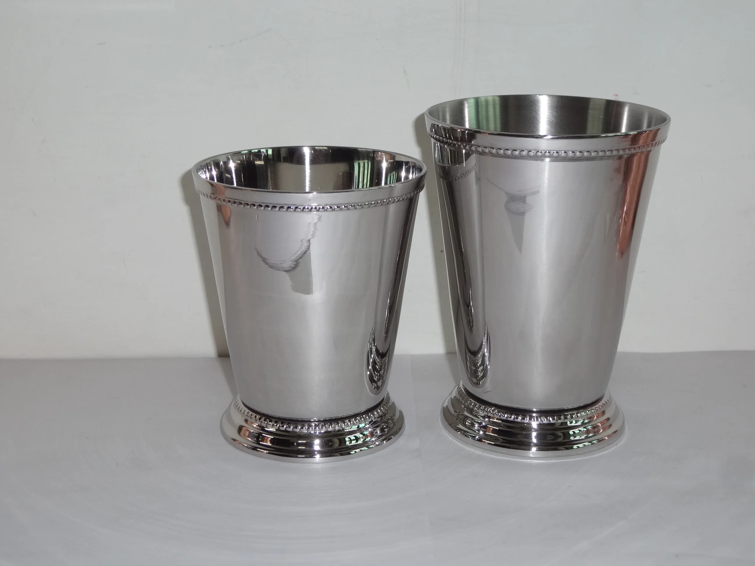 Handmade Stainless Steel Mint Julep Cup Good Quality Drinkware Silver