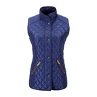 BSCI report Women's Stand Collar Lightweight Gilet Quilted Puffer vest slim down jacket