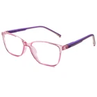 Wholesale kids simple and comfortable square TR90 full frame size 1004A 12.8g equipped with optical eyewear