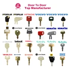 24pcs/set Ignition Equipment Key Set Fit Hitachi, Cat, Kubota, Komatsu, Bobcat,JLG, Daewoo, Ford, JCB, Hyundai, IHI, Yammar