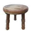 /product-detail/vintage-solid-wood-round-milking-step-stool-with-3-legs-chunky-rustic-craftsman-62014738537.html