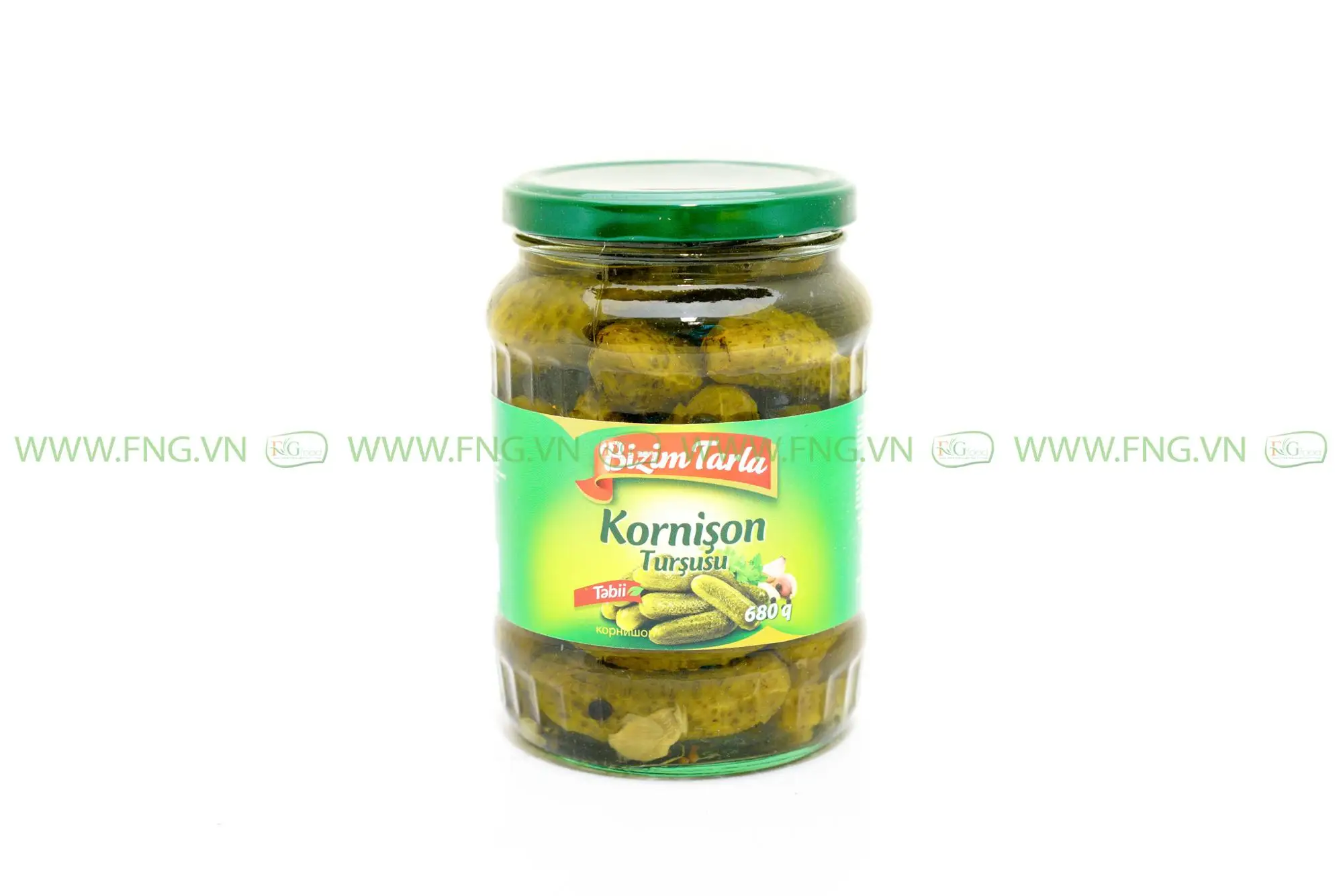 pickled cucumber 3-6cm in jar