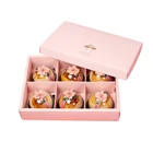 Design Shipping Boxes Biodegradable Custom Design Take Away Individual Kraft Paper Cup Cake Box In Bulk