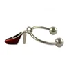 3D Custom High-heeled Shoes Zine Alloy Metal Keychain