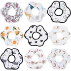 Bib Organic Cotton Bib Washable 8 Layers 100% Cotton Baby Bib Organic For Girl