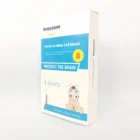Home health care travelling first aid blue hydrogel relieving headache fever medical cooling gel pads