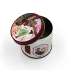 Custom Food Grade Printed Round Food Tin Can