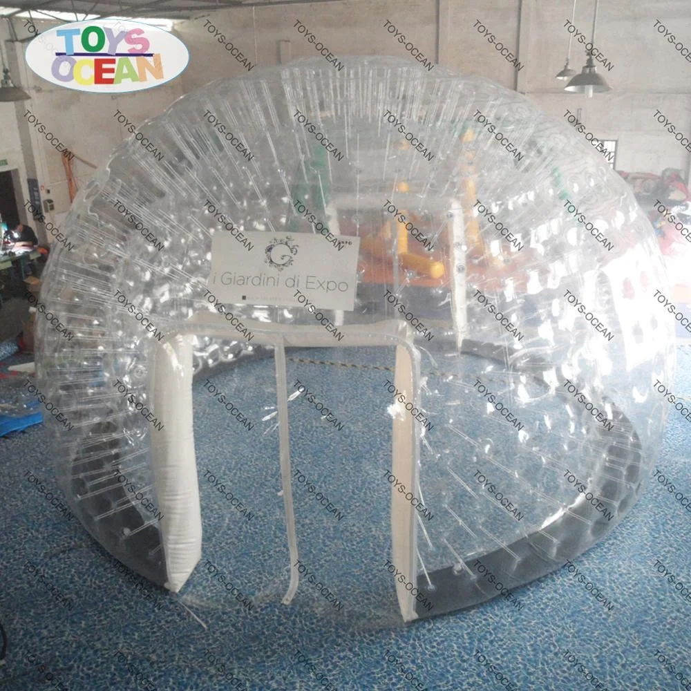 Double Layer Transparent Pvc Tent Inflatable Clear Igloo Dome Tent