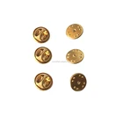 Ivoduff Factory Direct Supply Gold Military Butterfly Clutch Police Pin Back