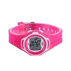 Alarm Chronograph Sports Digital Wrist SEVEN Color Light Kid Watch For Girl