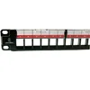 shielded wall mount cat6 24 port empty panel