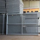 6ft x10ft Chain Link Security site fencing panels