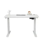 Smart Electric Adjustable Height Standing Desk Included White Desktop