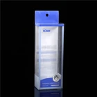 Custom clear plastic packaging gift box transparent candy box for favor