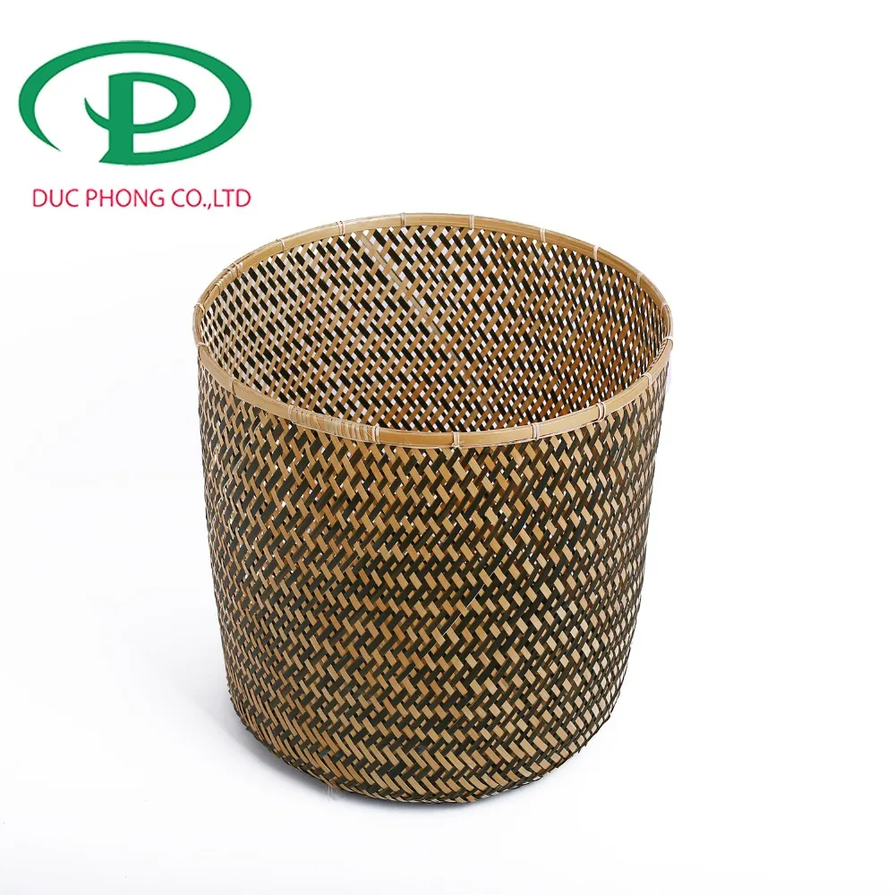 unique style bamboo basket rattan weaving from vietnam asian