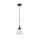 wholesale hot selling loft vintage dining room hanging light glass ceiling pendant lamp