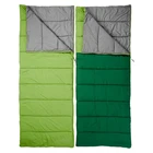 New Arrival Rectangle Compact Custom Logo Ombre Color 220x145cm Double Sleeping Bag For Camping
