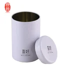 Custom Candy Tea Packaging Box Round Tinplate Box Health food tin can