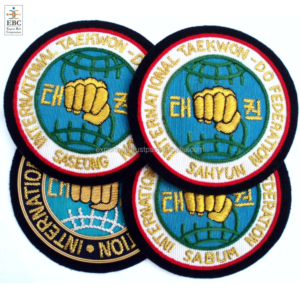 Japan Karate Association Jka Hand Embroidered Badge,Patch,Crest