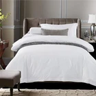 Factory wholesale white hotel luxury 5 stars hotel bed sheet bedding set