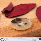 Great price Sanko Eco friendly resin hole buttons logo custom horn button natural factory sale directly