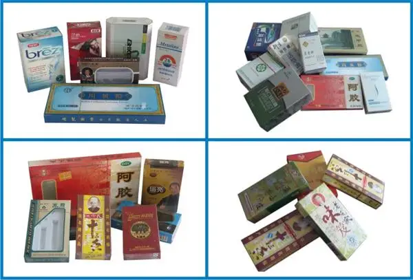 Cigarette Box Transparent Film Auto Cellophane Wrapping Machine