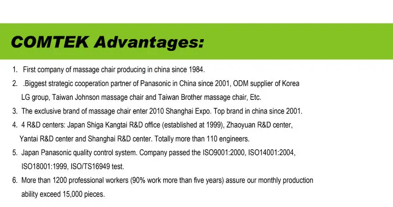 RK7906 L shape massage chair