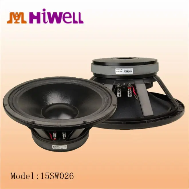 15 inch 600 watt speaker