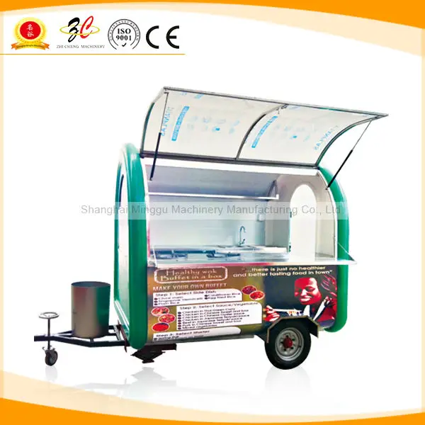 Ce Certification Food Carts/mobile Food Car/sandwich Outdoor Food
