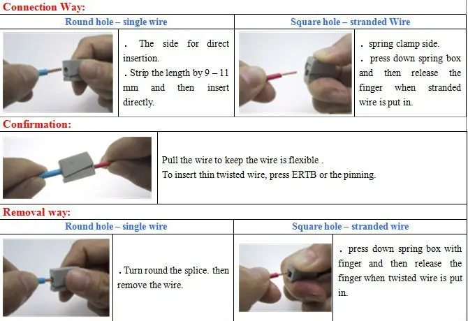 Multi-purpose Quick connect quick connect electrical connectors