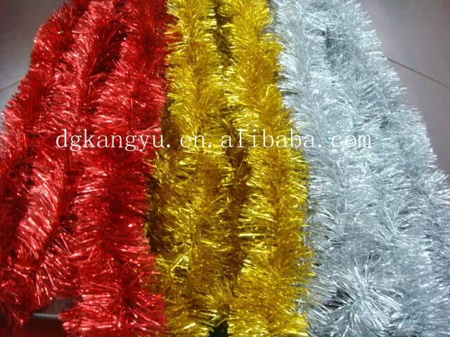 tinsel garland