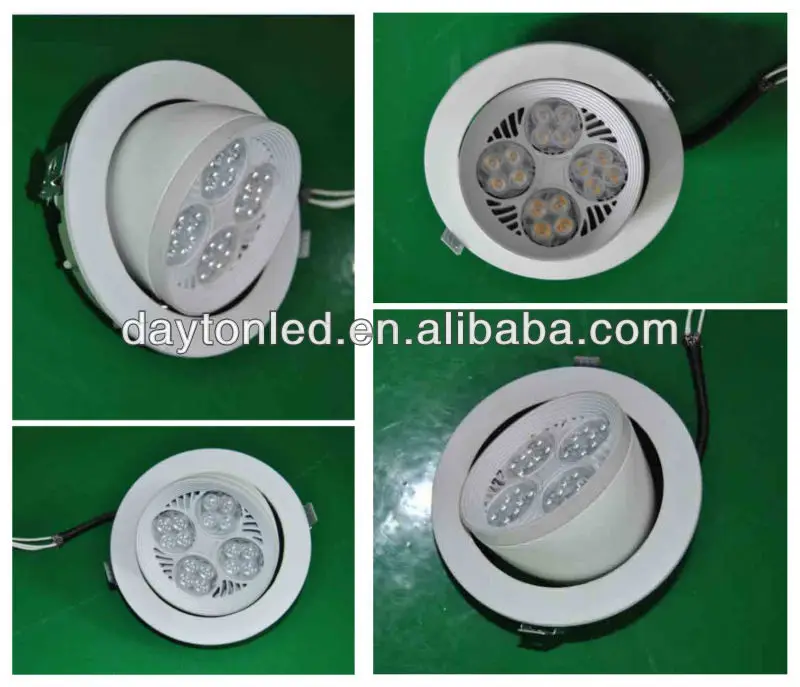SMD OR COB Aluminum Shell 40Watt LED Embedded Ceiling Light